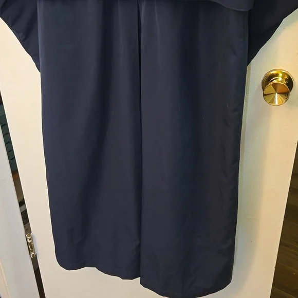 Vintage LL Bean Trench Coat - Navy - Picture 11 of 12